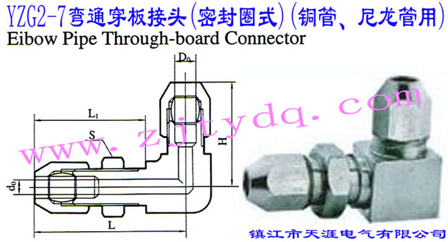 YZG2-7ͨ^(ܷȦʽ)(~)Elbow Pipe Through-board Connector